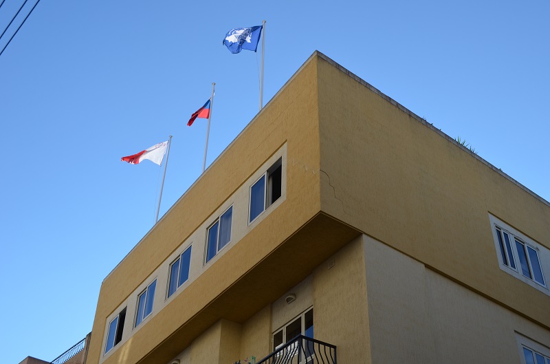 Здание школы Malta Crown в г.Сент-Джулианс.